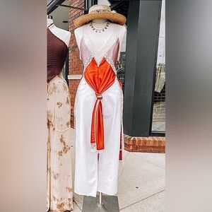 Free People, Tri Me Midi Slip Dress